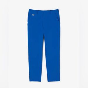Lacoste Men's SPORT Golf Chinos 33 slim fit in royal blue‎